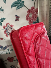 Load image into Gallery viewer, Chanel 20C Collection 2020 Cruise Collection Red Caviar LGHW Classic Wallet on Chain (WOC)
