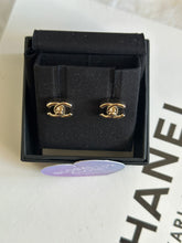 Load image into Gallery viewer, Chanel 21S Mini LGHW Earrings
