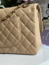 Load image into Gallery viewer, Chanel Beige Clair GHW Medium ML Timeless Classic double flap bag (2021)