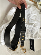 Load image into Gallery viewer, Dior Lady Dior Black Lambskin GHW Size Small with Black Leather Detachable Strap