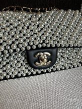 Load image into Gallery viewer, Chanel 19S 2019 Spring/Summer Collection Pearl Classic Mini Rectangular Flap Bag LGHW
