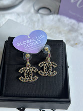 Load image into Gallery viewer, Chanel 21P Multi Colours Gems LGHW Earrings
