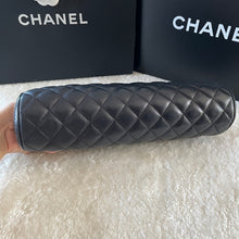 Load image into Gallery viewer, Chanel series 14 Black Lambskin SHW Timeless Classic Clutch
