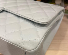 Load image into Gallery viewer, Chanel Blue Caviar SHW Maxi Classic Double Flap Bag