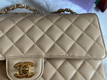 Load image into Gallery viewer, Chanel Beige Clair GHW Medium ML Timeless Classic double flap bag (2021)