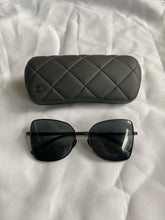 Load image into Gallery viewer, Chanel Titanium Butterfly Sunglasses
