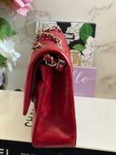 Load image into Gallery viewer, Chanel series 16 12A Collection Red Caviar SHW Medium ML Timeless Classic Double Flap Bag