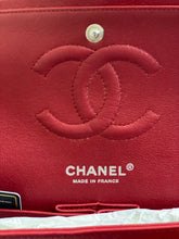 Load image into Gallery viewer, Chanel series 16 12A Collection Red Caviar SHW Medium ML Timeless Classic Double Flap Bag