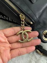 Load image into Gallery viewer, Chanel series 28 Black Calf skin LGHW Waist & Bum Bag