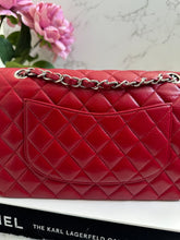 Load image into Gallery viewer, Chanel series 16 12A Collection Red Caviar SHW Medium ML Timeless Classic Double Flap Bag