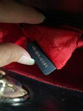 Load image into Gallery viewer, Dior Lady Dior Black Lambskin GHW Size Small with Black Leather Detachable Strap