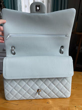 Load image into Gallery viewer, Chanel Blue Caviar SHW Maxi Classic Double Flap Bag