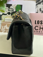 Load image into Gallery viewer, Chanel Black Lambskin LGHW Classic Mini Rectangular Flap Bag (2023)
