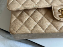 Load image into Gallery viewer, Chanel Beige Clair GHW Medium ML Timeless Classic double flap bag (2021)
