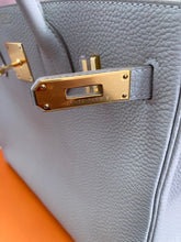 Load image into Gallery viewer, Hermes Birkin 30 Gris perle Togo Leather with GHW Stamp B 2023
