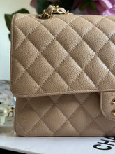 Load image into Gallery viewer, Chanel Beige Clair GHW Medium ML Timeless Classic double flap bag (2021)