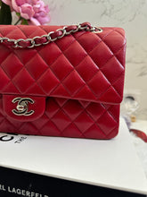 Load image into Gallery viewer, Chanel series 16 12A Collection Red Caviar SHW Medium ML Timeless Classic Double Flap Bag