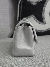 Load image into Gallery viewer, Chanel Series 31 21P 2021 Pre Spring/Summer Collection Iridescent Silver lambskin SHW Square Mini Flap Bag