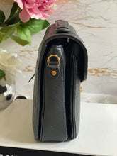 Load image into Gallery viewer, Louis Vuitton Pochette Metis Black Emprinte Leather Monogram Flap Bag