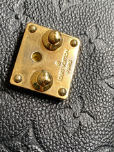 Load image into Gallery viewer, Louis Vuitton Pochette Metis Black Emprinte Leather Monogram Flap Bag