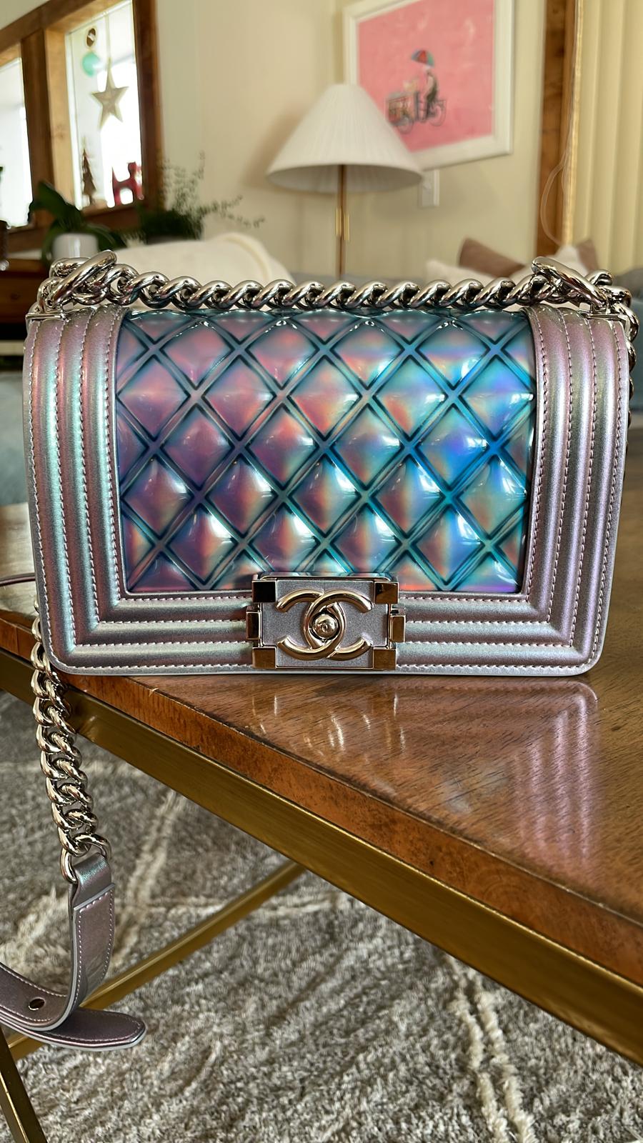 Chanel Boy PVC Quilted Bag