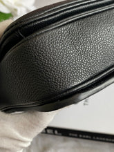 Load image into Gallery viewer, Louis Vuitton Pochette Metis Black Emprinte Leather Monogram Flap Bag