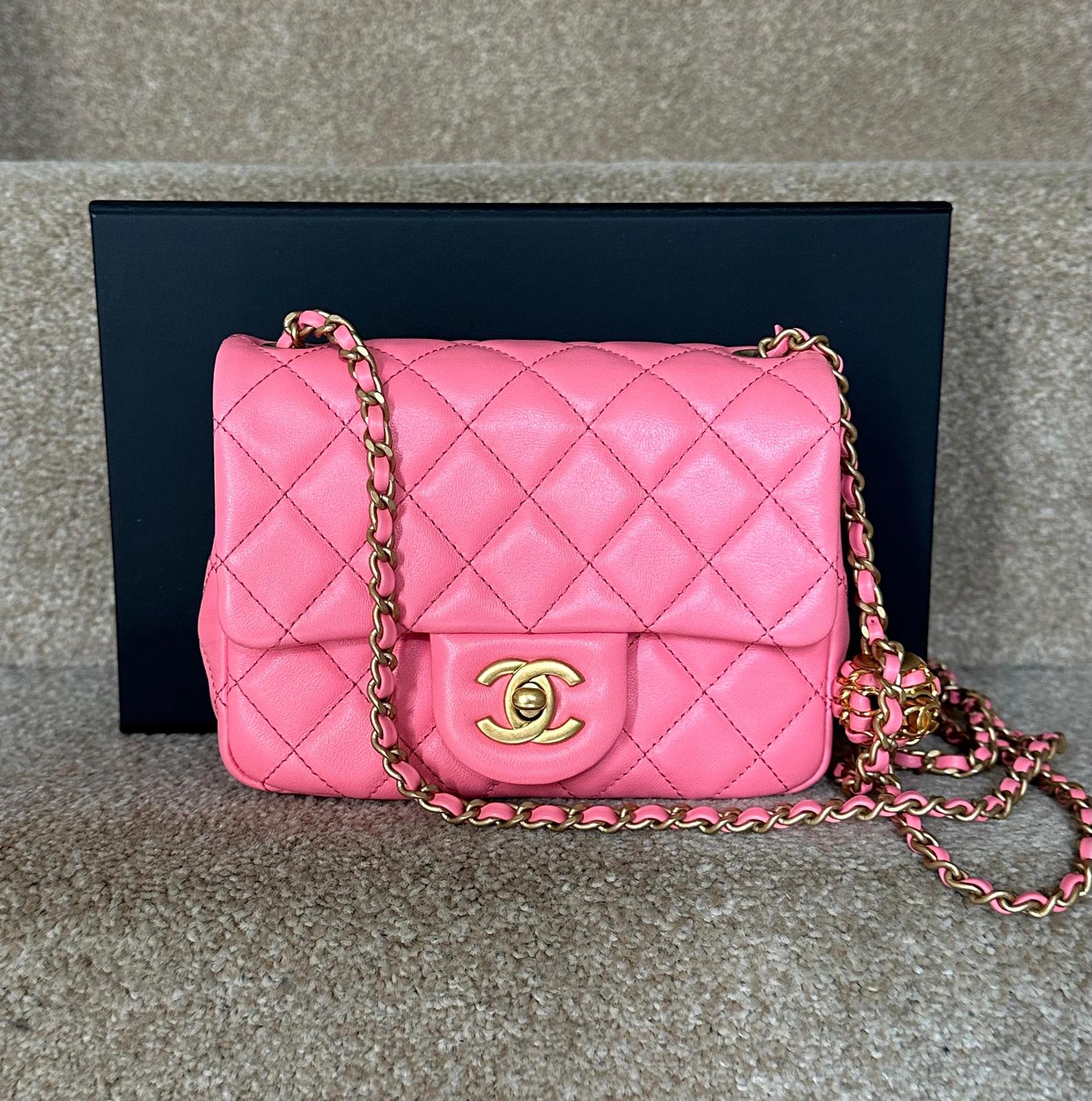 Chanel small bag pink Clearance