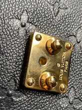 Load image into Gallery viewer, Louis Vuitton Pochette Metis Black Emprinte Leather Monogram Flap Bag