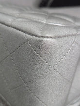 Load image into Gallery viewer, Chanel Series 31 21P 2021 Pre Spring/Summer Collection Iridescent Silver lambskin SHW Square Mini Flap Bag