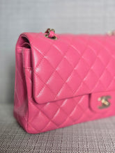 Load image into Gallery viewer, Chanel series 27 19C Collection Barbie Pink Caviar LGHW Medium ML Timeless Classic Double Flap Bag