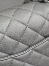 Load image into Gallery viewer, Chanel Series 31 21P 2021 Pre Spring/Summer Collection Iridescent Silver lambskin SHW Square Mini Flap Bag