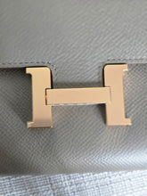 Load image into Gallery viewer, Hermes Constance to Go Long Wallet in Gris Etain Epsom Leather GHW Stamp Z 2021