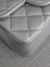 Load image into Gallery viewer, Chanel Series 31 21P 2021 Pre Spring/Summer Collection Iridescent Silver lambskin SHW Square Mini Flap Bag