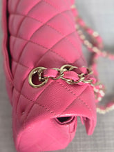 Load image into Gallery viewer, Chanel series 27 19C Collection Barbie Pink Caviar LGHW Medium ML Timeless Classic Double Flap Bag