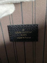 Load image into Gallery viewer, Louis Vuitton Pochette Metis Black Emprinte Leather Monogram Flap Bag