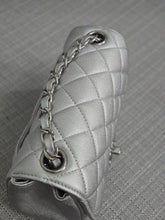 Load image into Gallery viewer, Chanel Series 31 21P 2021 Pre Spring/Summer Collection Iridescent Silver lambskin SHW Square Mini Flap Bag