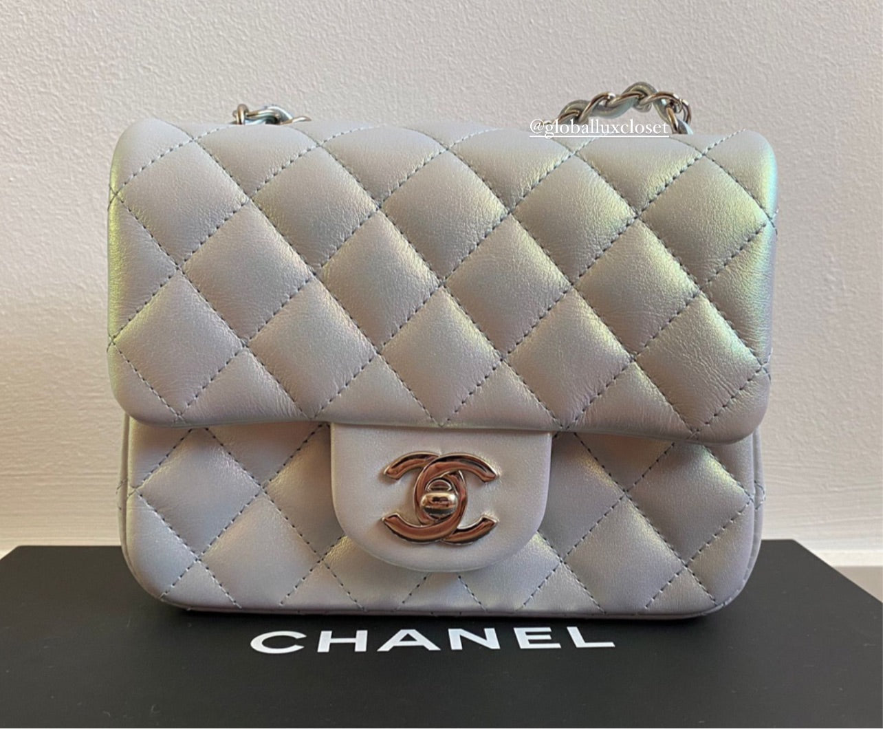 Chanel iridescent blue Clearance