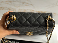 Load image into Gallery viewer, Chanel 22K Coco First Black Caviar Mini Seasonal Flap Bag GHW