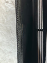 Load image into Gallery viewer, Chanel 22B Collection Black Caviar LGHW Classic Wallet on chain (WOC)