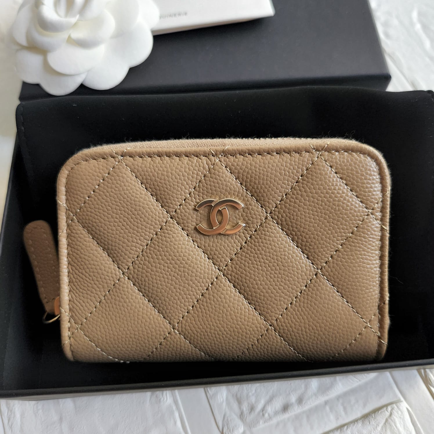 Chanel Mens Coin Cases 2023-24FW, Brown