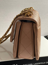 Load image into Gallery viewer, Chanel 22K Dark Beige Caviar Mini Seasonal Flap Bag GHW
