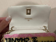 Load image into Gallery viewer, Chanel 22S collection Multi Color Sequins Mini Flap Bag with LGHW
