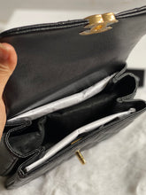 Load image into Gallery viewer, Chanel 22K Coco First Black Caviar Mini Seasonal Flap Bag GHW