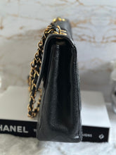 Load image into Gallery viewer, Chanel Series 7 Vintage 24K GHW Black Caviar Jumbo Flap Bag