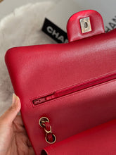 Load image into Gallery viewer, Chanel 19B Red Caviar LGHW Jumbo Timeless Classic Double Flap Bag