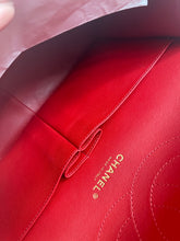 Load image into Gallery viewer, Chanel 19B Red Caviar LGHW Jumbo Timeless Classic Double Flap Bag