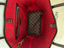 Load image into Gallery viewer, Louis Vuitton Neverfull MM Bag in Damier Ebene