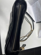 Load image into Gallery viewer, Chanel series 26 Black Distressed Calf Skin Gabrielle Hobo Bag with Mixed HW