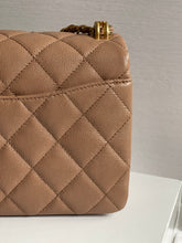 Load image into Gallery viewer, Chanel 22K Dark Beige Caviar Mini Seasonal Flap Bag GHW