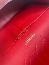 Load image into Gallery viewer, Chanel 19B Red Caviar LGHW Jumbo Timeless Classic Double Flap Bag